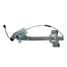TRQ Rear Left Power Window Regulator & Motor Assembly Drivers Side Compatible with 2000-2005 Buick LeSabre GM1550106