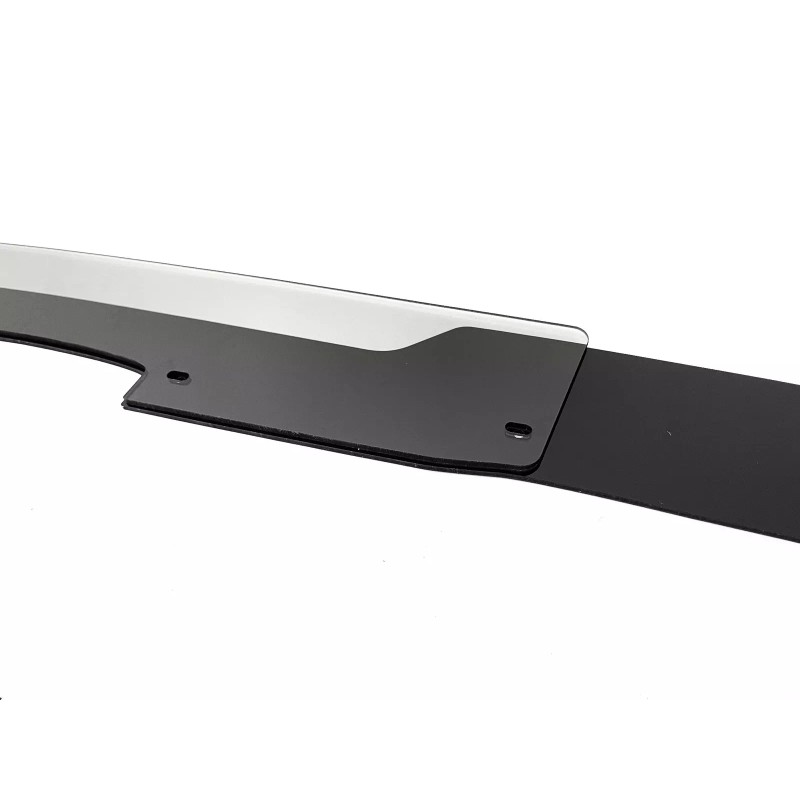 SDeelCase Satin Black Decklid Wing Gurney Flap Wickerbill For 05-13