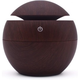 Humidificador De Aire De 130 Ml, Difusor De Aire USB, Humidificador De Aire por Ultrasonido, Máquina De Aromaterapia De Aceite Esencial con Luz De