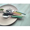 Exzact Besteck-Set, 20-teilig, Edelstahl, Pülmaschinenfest, Bunt gemischt