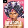 Donna Gorro Ducha Lazo Talla Mujer Satén Dormir Reversible Extraíble Cabello Rizado Peinados Crochet Accesorios Seda Estampado Cebra