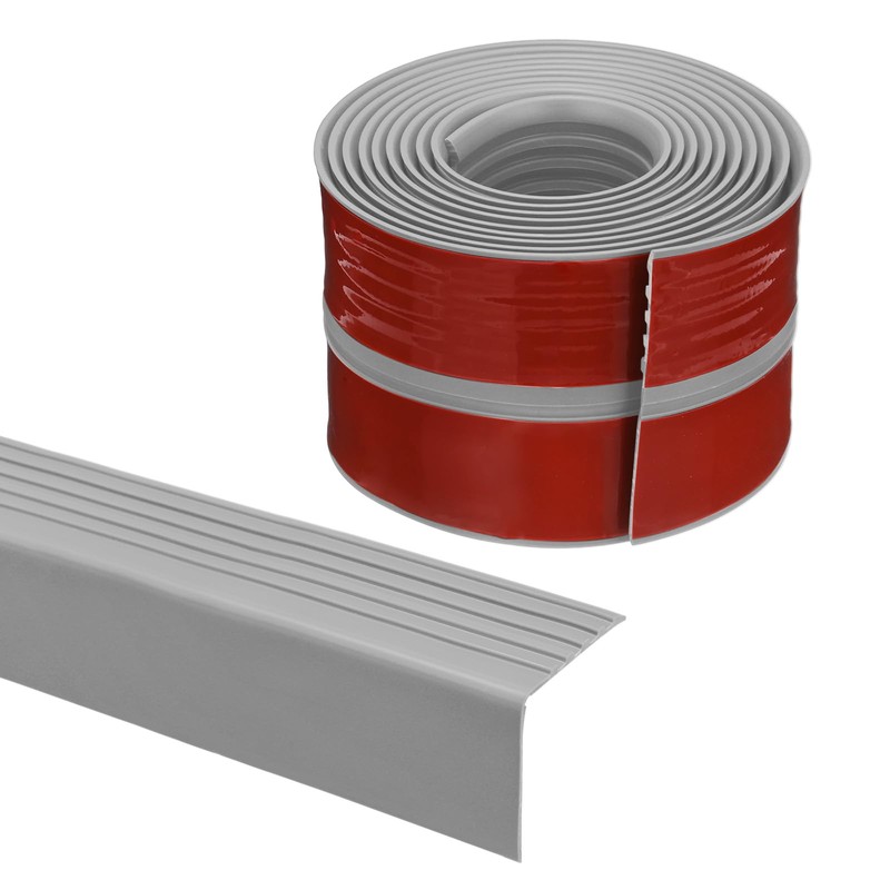 M METERXITY Stair Edge Trim 10FT Vinyl Rubber Stair Nosing