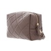 VALENTINO Ocarina Soft Cosmetic Case Taupe, taupe