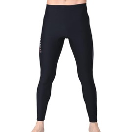 Men's Wetsuit Pants, Long Pants, Surf Pants, 0.06 inch (1.5 mm), Neoprene Wet Pants, Jersey, Surfing, SUP, Diving, Snorkeling, Diving, L Size
