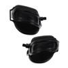 WOONEKY 1 Set Exercise Bike Pedals Antiskid Replacement Pedals for