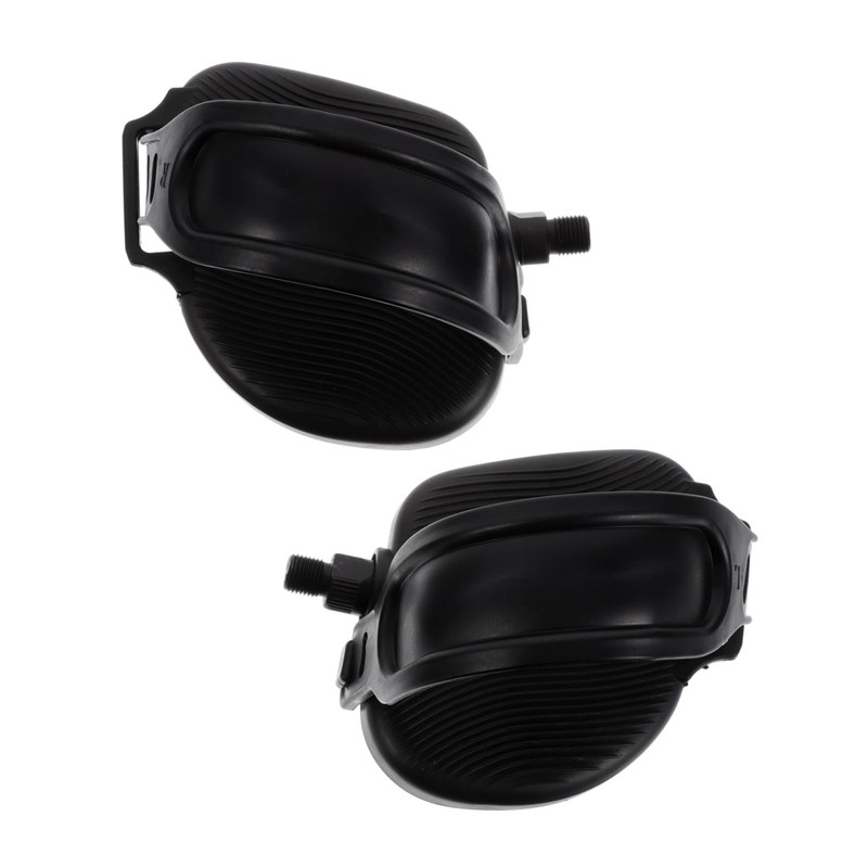 WOONEKY 1 Set Exercise Bike Pedals Antiskid Replacement Pedals for