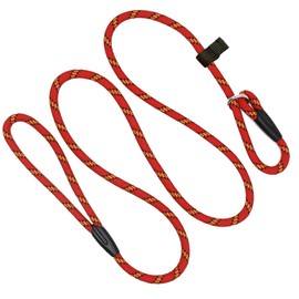 Dog Slip Training Lead Dog Leash Slip Rope Lead for Small Medium Large Dogs Lead (Red, 180CM)