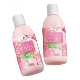 Set Ritu'elle - Crema Corporal + Gel De Ducha - Kiotis París Rosas/coco