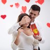 Fruidles Valentine's Day Chocolate Gold Coins, Valentines Candy, Gold Coins