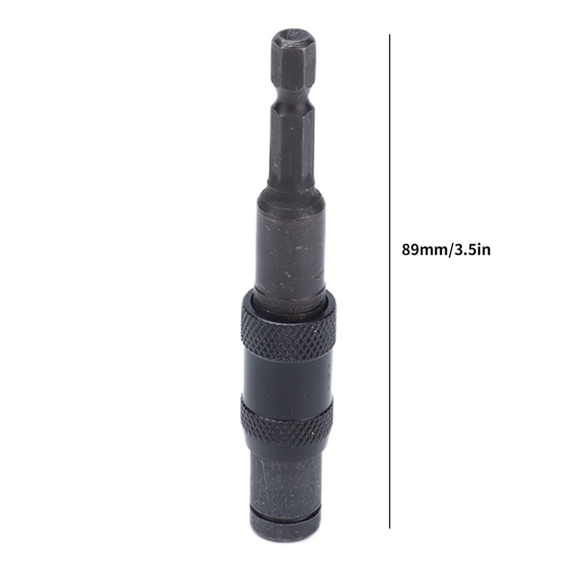 Self Locking Bit Extension Rod, Metal Material Impact Tough Quick