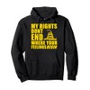 Gadsden T Shirt My Rights Dont End Where Your Feelings
