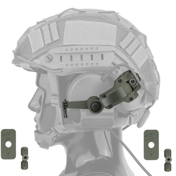 SINAIRSOFT Tactical Helmet ARC Rail Adapter Tactical Headsets Rail Mount