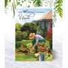 Uncle 90th Gardener Birthday Card - Gardening/Allotment - Medium Sized