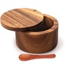 IBLAY Wooden Salt Box for Kitchen or Dining Table Spice