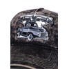 King Kerosin Men's Trucker Cap Mesh Cap Pickup Acid Wash