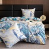 FEBE Bed Linen Marble Duvet Cover Set 140 x 200