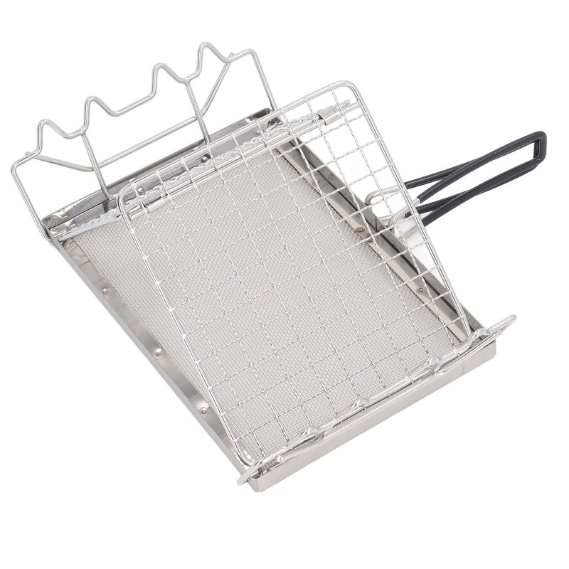 Camp Stove Toaster Stainless Steel Foldable Portable Camp Stove Toaster