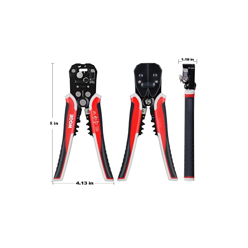 WGGE WG-014 Pelacables de aislamiento autoajustable Para pelar cables de