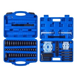 Heavy Duty Bearing Press Kit Model D0100X3BI3T 52+14pc 2 1 Bushing Race Seal 49 Bushings Separators Jaws CaseDefault: Default