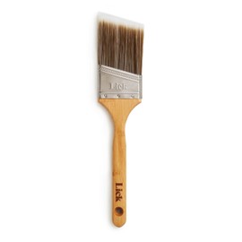 Lick 2.5 inch Bamboo Angled Paint Brush – Cutting In Paint Brush, Sustainable, Bamboo, Painting & Decorating, Walls, Skirting Boards, Radiators, Edging Bristle Brush