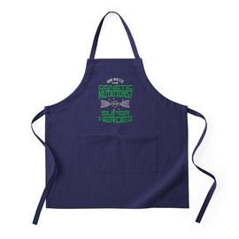 CafePress Genetic Mutation Geneticist Autism A Apron (Dark) Kitchen Apron with Pockets, Grilling Apron, Baking Apron