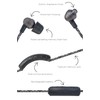 Wraps BTGO Bluetooth Headphones with Microphone - Black
