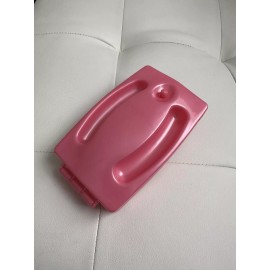 Small Pink Handheld Vacuum Cleaner Raspirator With Roller For Carpet
