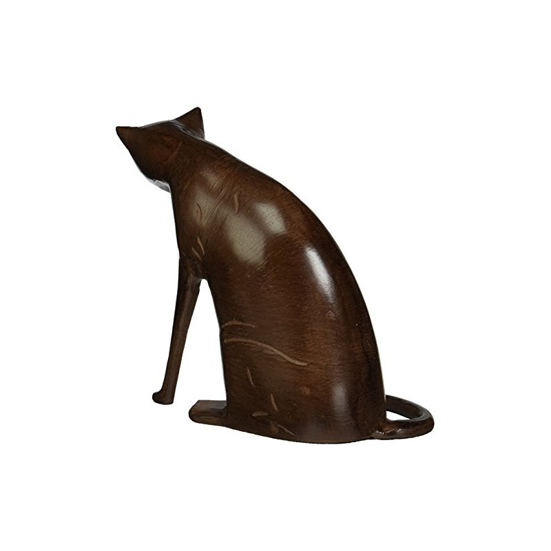 Achla Designs Coy Cat, Garden Animal Statue