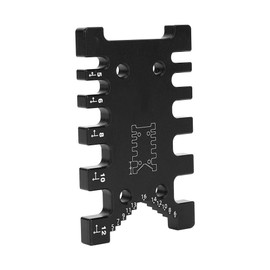 Fafeicy Walfront High Precision Woodworking Tenon Caliper Card Gauge Measuring Tool Woodworking Router Saw Table Machine Measuring Tool Ruler