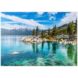 MyPuzzle The Beautiful Crystal Clear Water of Lake Tahoe - Premium 1000 Piece Puzzle - MyPuzzle Special Collection by Puzzle Galaxy
