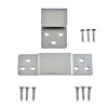 Fukuikinzokukogei Jitte Hardware Stainless Steel with Wood Screws Panel Direct