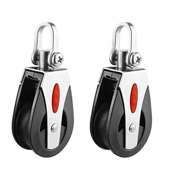 ISURE MARINE Kokiya 41mm Fixed Eye Pulley Block with Nylon