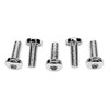 Brake Rotor Chrome Bolt Kit For Harley Davidson Motorcycles, Front