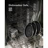 Non Stick Frying Pans, 8 Inch Hybrid Frying Pans Nonstick,