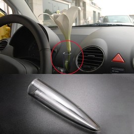 Car Transparent Clear Bud Flower Vase for VW New Beetle 1998 1999 2000 2001 2002 2003 2004 2005 2006 2007 2008 2009 2010 1C08584616TP 1C0 858 461 6TP