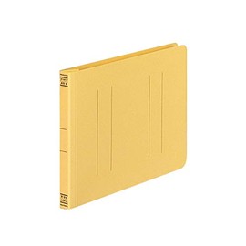 Kokuyo flat file V resin binding Hardware A5 Landscape Yellow 10 Books