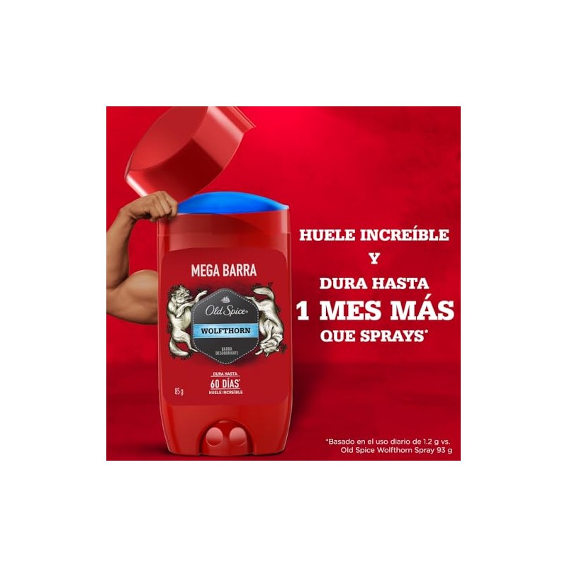 Old Spice Barra Desodorante Wolfthorn Mega 85 g