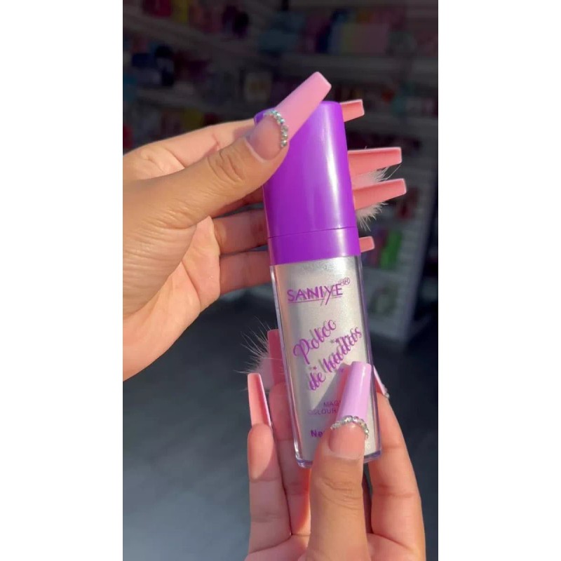 Polvo De Hadas Saniye Original Iluminador Rostro & Cuerpo