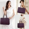LOVEVOOK Laptop Tote Bag for Women, Fashion Work Bag 15.6
