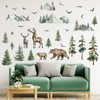 Mountain Wall Decals Large Pine Tree Wall Decals Peel and