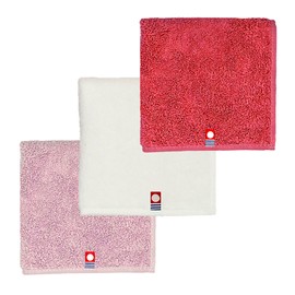 19inch Imabari Handkerchief Towels 3-Pack, Soft and Skin-Friendly Hand Towels, Imabari Handkerchiefs with Superior Absorption, Handkerchief Towels, Towel Handkerchiefs, Men's and Women's Imabari Mini