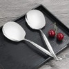 Idomy 8-Piece Stainless Steel Buffet Serving Spoon, Large Serving Spoon