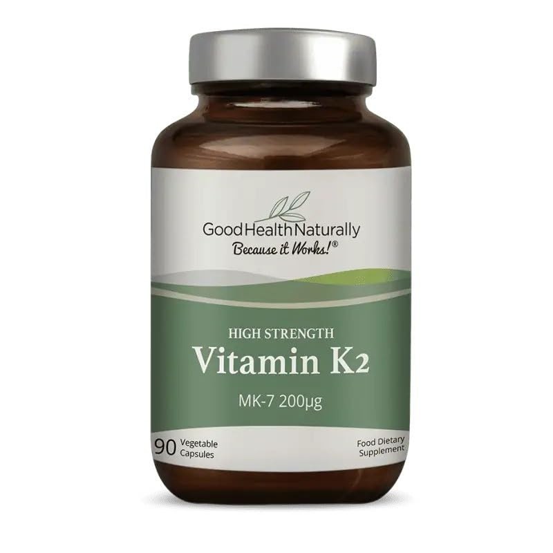 High Strength Vitamin K2 MK-7 – 200µg per Capsule |