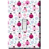 Toggle Wallplate, Single Light Switch Cover Plate - Fashion Ladybug