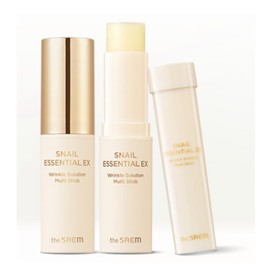 THE SAEM Snail Essential EX Wrinkle Solution Multi Stick 8g/Refill 8g, Type:Multi Stick + Refill