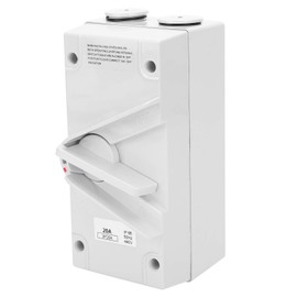 Weatherproof Isolating Switch Dustproof Waterproof 3P Isolator Switch with Super Thick Shock Resistant Shell for Industrial (CF-3P20A)