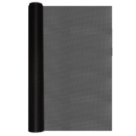 EZ Snap RV Window Shade Cover – 7" x 6" Black Mesh Sun Screen with 50 Black No-Drill Snap Fasteners, UV Blocking RV Door Window Shade for Trailer, Camper, Motorhome, Easy to Install for Summer Use