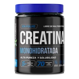 Creatina Monohidratada Micronizada en Polvo | Pre Workout - 100% Alta Pureza Certificada | Disuelve rápido -Con Scoop Dosificador - Creatine Monohydrate Pre Entreno - Creatina Mujer /Hombre - Gym 350g