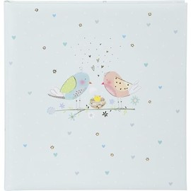 goldbuch Loving Birds Boy 30 x 31 60 White Pages Baby Album 15562