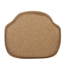 Klear Vu Gripper Omega Non-Slip Windsor Chair Cushions with Skid-Proof Seat Pad for Dining Room, Kitchen, and Office Use, 16x15 Inches, 4 Count (Pack of 1), Gold